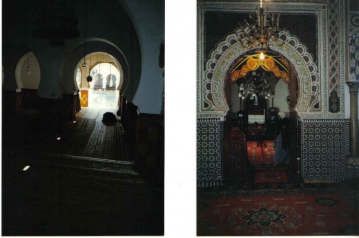 Meknes, Morocco, mausoleum of Moulay Ismai