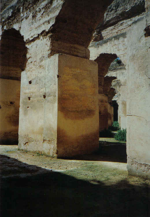 Meknes, Morocco - horses' stables