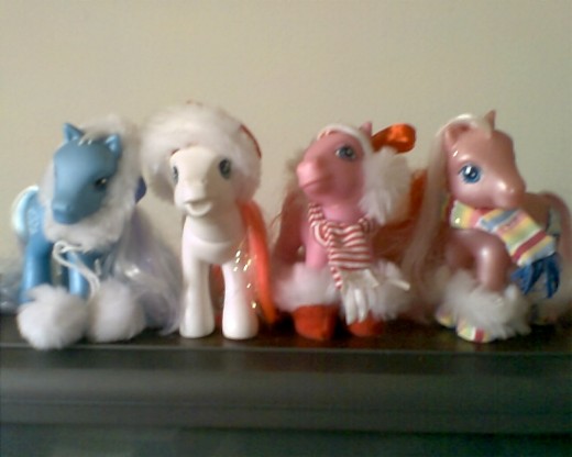 Snowflake, Candy Cane, Snow'el, Mittens