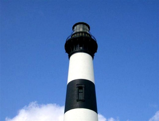 Bodie Island Lighthouse (pronounced BODY)