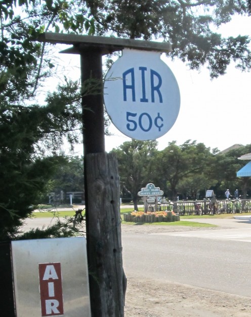 Throw some quarters in before the trip- you never know if you will need them