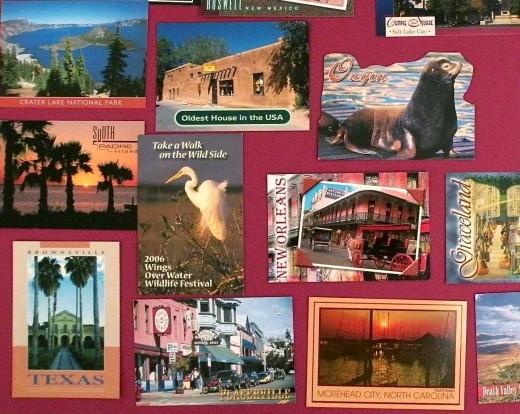 Keeping in touch with postcards