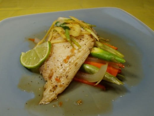 Steamed Tilapia Is So Delicious and good for you.