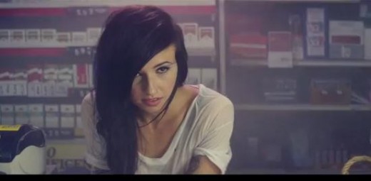 Owl City's fellow electronic artist, Lights, makes an appearance as an imaginary love interest.  Love at first sight?