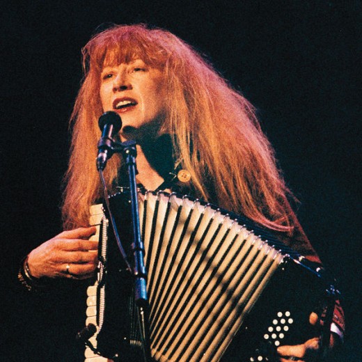 Loreena - with her red-gold hair ...