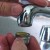 #1) The threaded end attaches to your faucet.