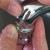 #2) Thread the adaptor onto the faucet.