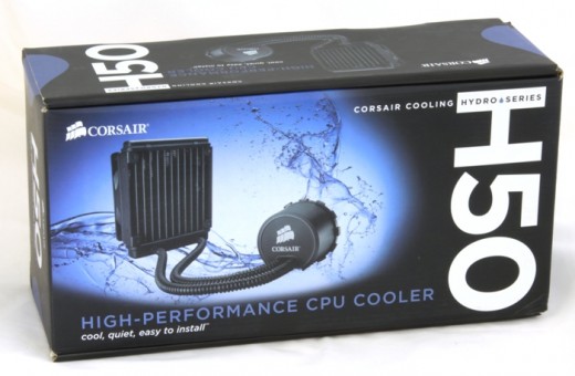 Corsair Cooling Hydro Series H50 All-in One High performance CPU Cooler CWCH50-1  Review