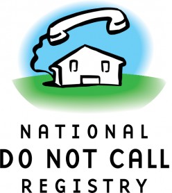 Do Not Register with the Do Not Call Registry
