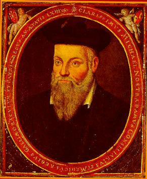 Nostradamus, the Medieval Mystic who is said to have prophesied many events in modern history.