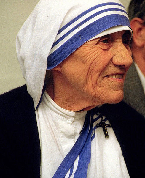 Mother Teresa. She helped so many others prepare for the Kingdom of God.