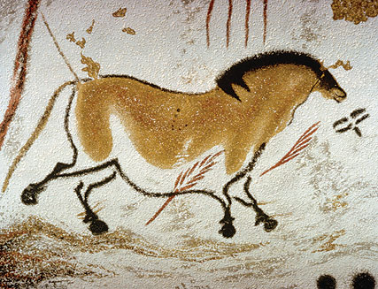 Paleolithic cave painting from the Magdalenian culture showing a high level of sophistication.