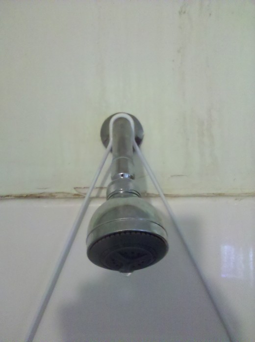 Standard Shower Heads are designed to reduce water waste. They come in many different styles. This one is stationary but there are models that have retractable heads for closer body rinsing!