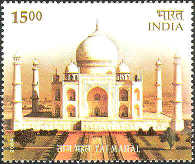 Taj in Stamps, India