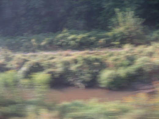 Another river seen from train window