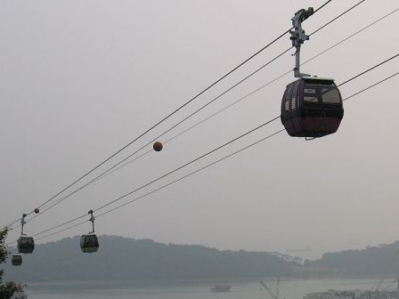 Cable Car to Mount Faber