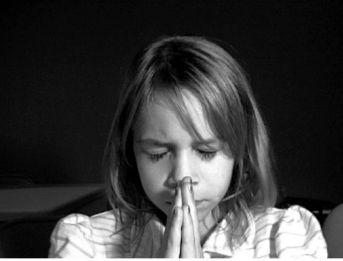 Sarah praying