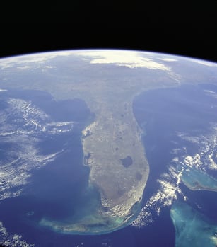 Florida from space: Now Choose a College!!