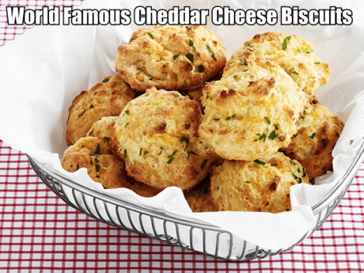 Here on this Hub Page you will find several recipes for Cheddar Cheese Biscuits. And almost anyone can make these recipes. Just follow the directions and very soon you will be eating the worlds best cheddar cheese biscuits.