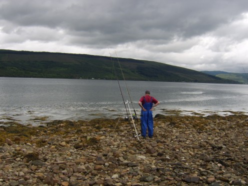 Shore fishing can be a great way of getting away from it all and enjoying the peace and quiet of the great outdoors