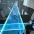 Using the Hard Light bridge to reach the cube dispensing switch. Using the Hard Light bridge to reach the cube dispensing switch.