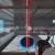 Placing portals and standing on the button to clear out the first trio of turrets to get access to the pair of cubes. Placing portals and standing on the button to clear out the first trio of turrets to get access to the pair of cubes.