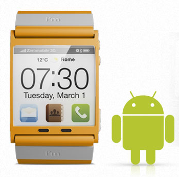 This watch runs Android! Really! 