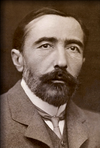 Joseph Conrad, 1857-1924.