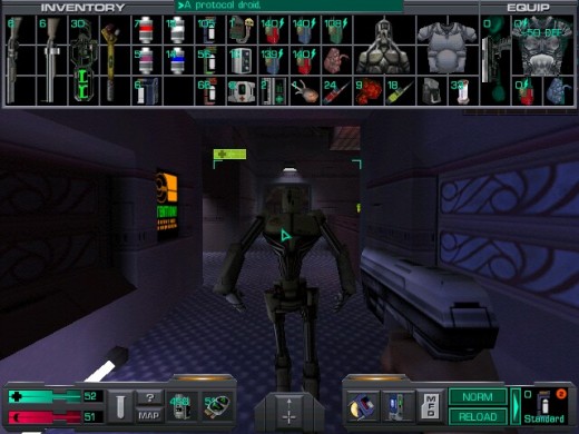 gameplay in System Shock II