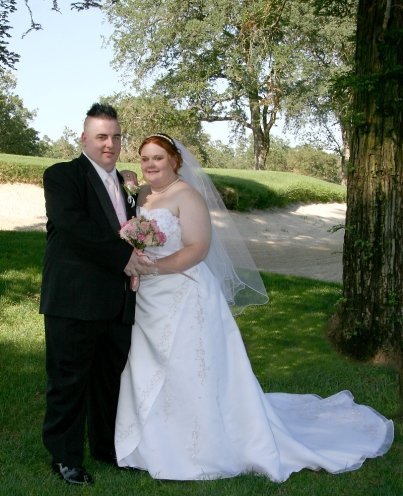 Jason and I on our wedding day