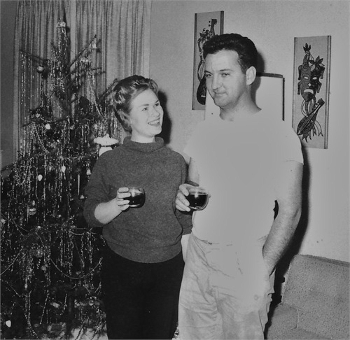 My Father and Mother Christmas 1964