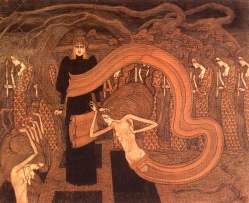 Jan Toorop: Fatalism, 1893