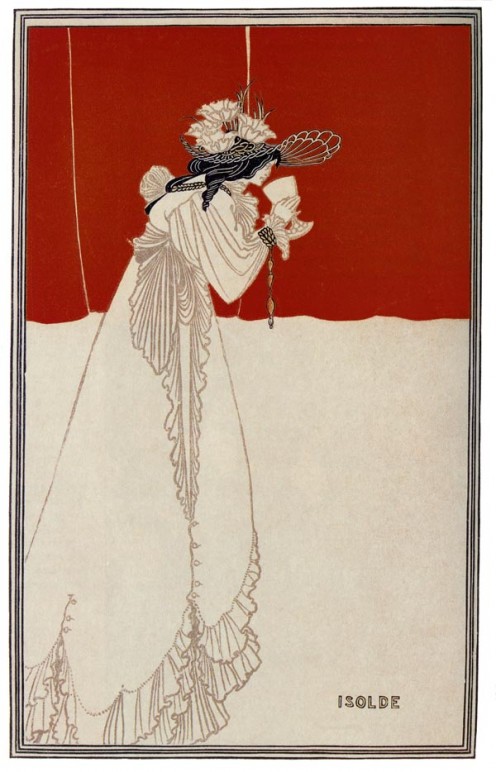 Aubrey Beardsley: Isolde, 1895