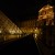 The Louvre Museum and Pyramid at night