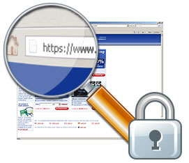 https, secure HTTP browser through SSL encryption