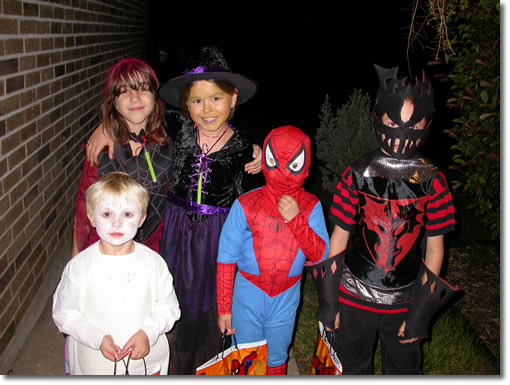 May your night be blessed with many rugrats ringing your doorbell!