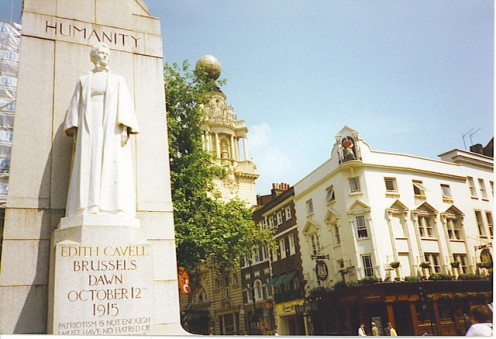 Edith Cavell Statue, London