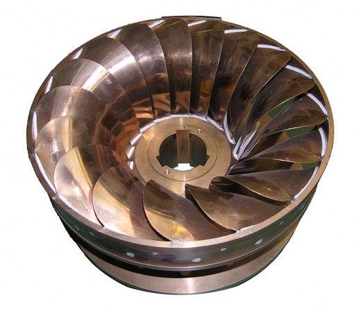 Rotor of a water turbine