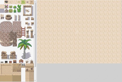 A new, desert town themed tileset. 
