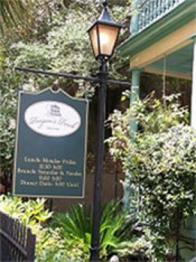 Poogans Porch is a delightful haunted Restaurant is located at 72 Queen Street in downtown Charleston and you just have to eat there.  
