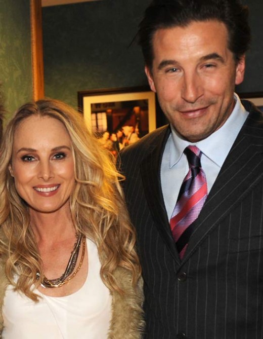 Chynna and husband Billy Baldwin--one of the four famous Baldwin brothers