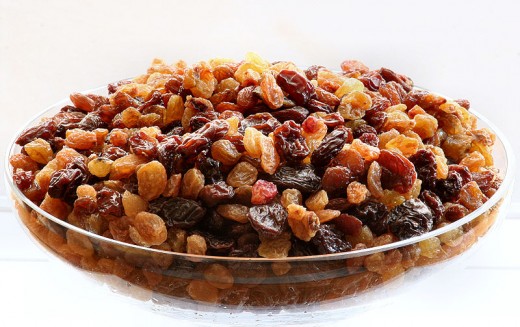 Just chop those raisins, and add some lard and tobacco!