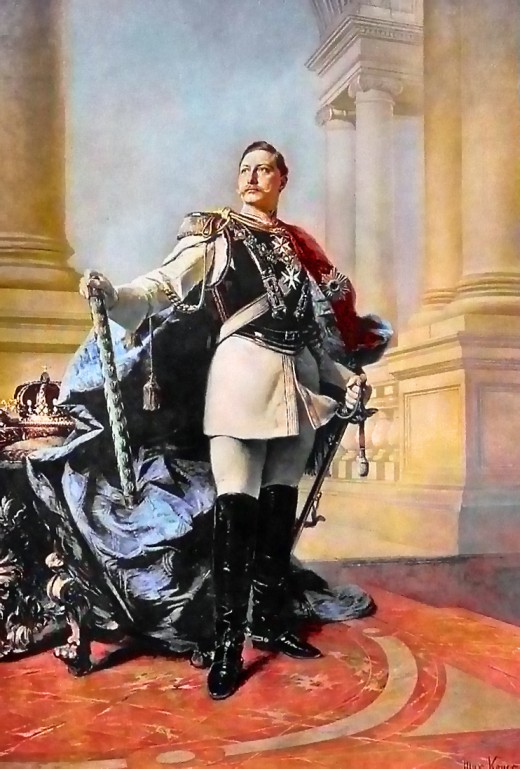 Kaiser Wilhelm II, by Max Koner 