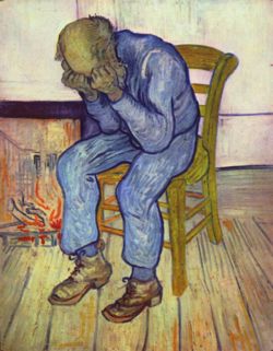 Vincent Willem van Gogh struggle with depression ended, sadly, with his suicide.