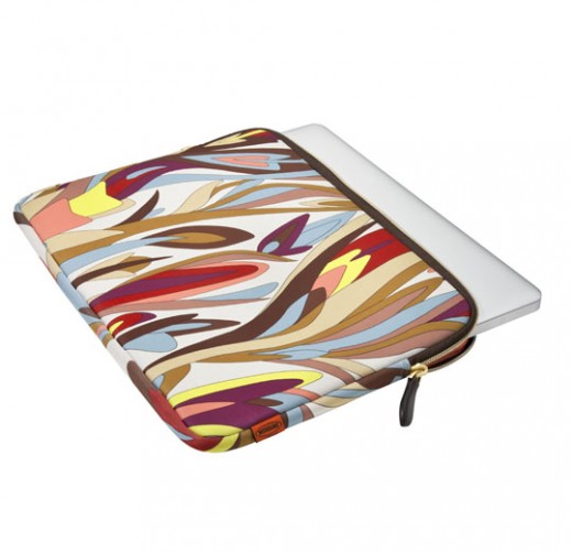 A "Missoni"  laptop case.