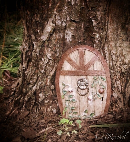 Day 10 extra- a "fairy door" see the amazon link if you want your own :)