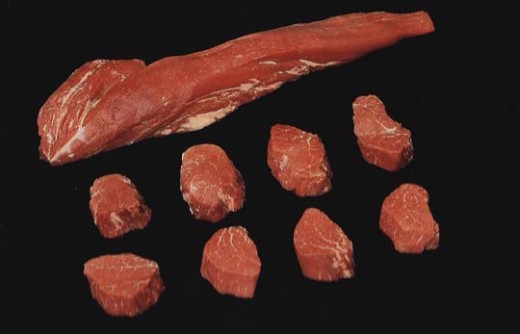If you don't have a proper knife, cutting steak into cubes can be a very difficult task!