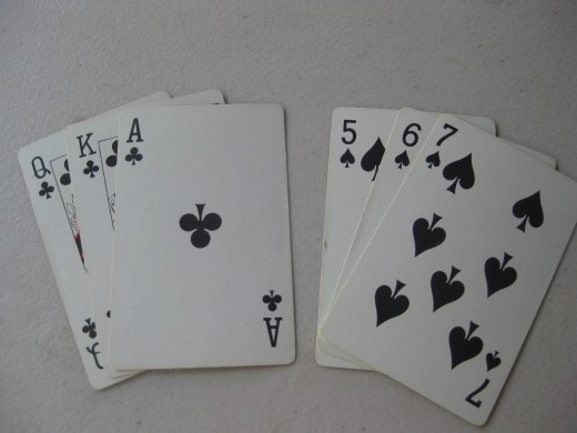 Double rummy maths lesson