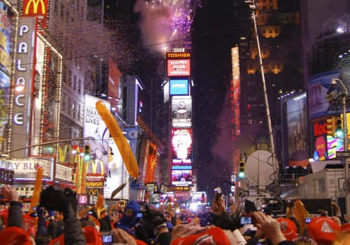 New Year's Eve in Time s Square