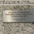 This plaque is a quote by the architect associated the tower design. It is in front of the Red Statue. This plaque is a quote by the architect associated the tower design. It is in front of the Red Statue.